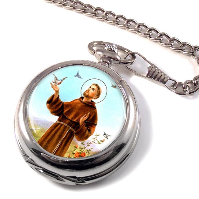 Francis of Assisi Pocket Watch